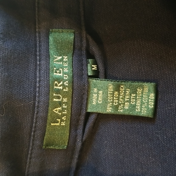 Ralph Lauren Navy jacket w Gold Toggle - M - Picture 2 of 12